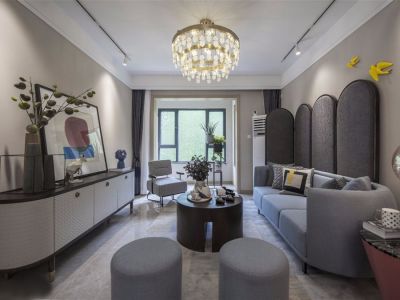 中海千灯湖1号-116㎡-现代风效果图