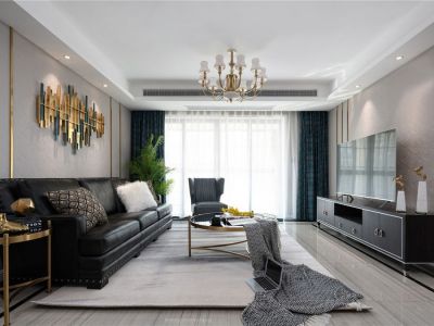 中海万锦豪园-115㎡-现代风效果图