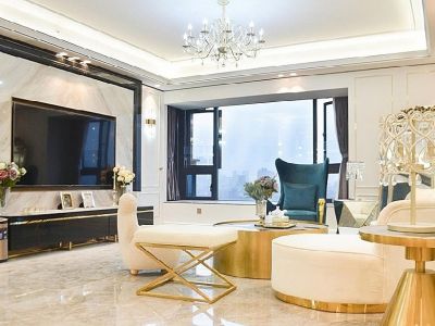 万科公园里-149㎡-美式风效果图