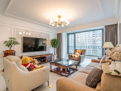 荣盛香榭兰庭-160㎡-现代风效果图