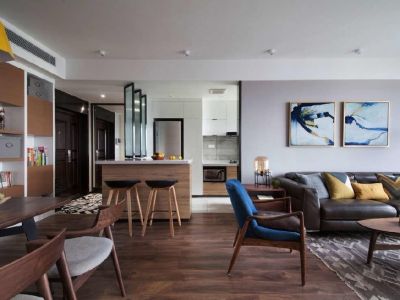 荣盛香榭兰庭-82㎡-北欧风效果图