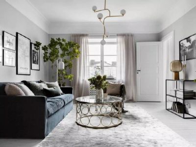 天工御邸-120㎡-现代风效果图