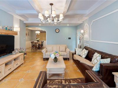 中海寰宇天下-117㎡-法式风效果图