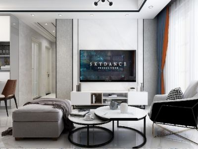 星典时代-106㎡-简约风效果图