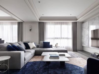 大华兰湖天境-200㎡-现代风效果图