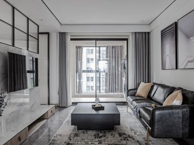 鼎安名城-117㎡-现代风效果图