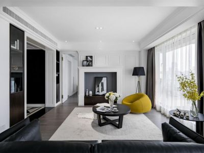 海上嘉年华-123㎡-现代风效果图