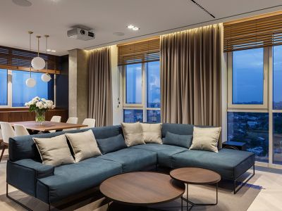 恒大城-126㎡-现代风效果图