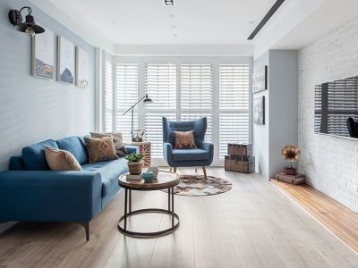 恒大城-108㎡-北欧风效果图