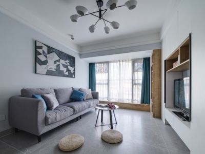 中海和平之门-98㎡-现代风效果图