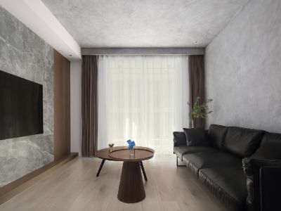 华强城-107㎡-现代风效果图