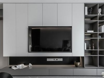 阳光棕榈园-113㎡-现代风效果图