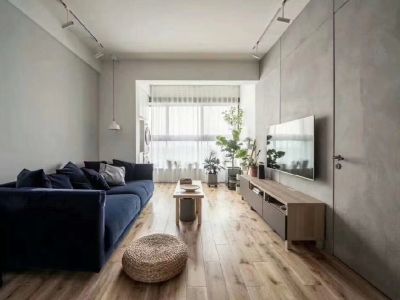 天和御景-80㎡-简约风效果图