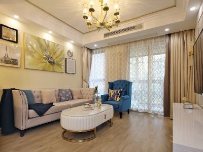 中粮锦云-115㎡-轻奢风效果图