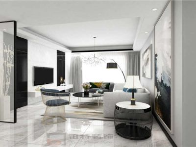 海航豪庭北苑-152㎡-现代风效果图