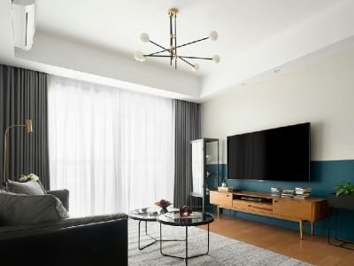 金洋紫金东郡-100㎡-现代风效果图