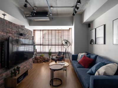 星翠澜庭-106㎡-现代风效果图