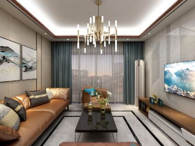 君和君泰和园-106㎡-轻奢风效果图