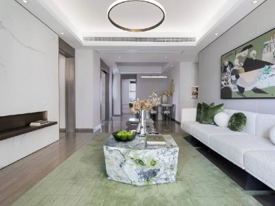 开元麓郡-116㎡-现代风效果图