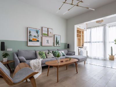 金域华庭-115㎡-北欧风效果图