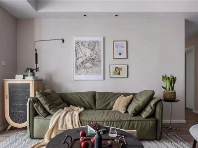 龙湖源著-130㎡-北欧风效果图