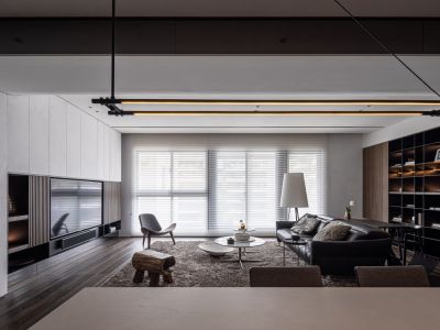 东方城市花园-121㎡-现代风效果图