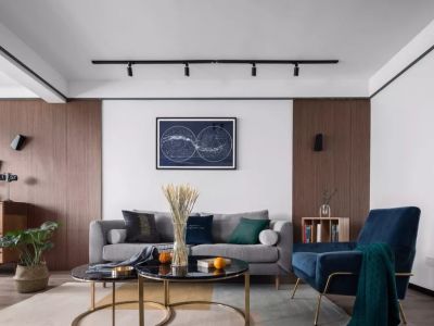 新力弘阳府-101㎡-现代风效果图