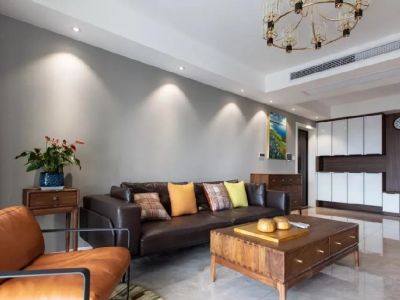 远洋朗郡-140㎡-现代风效果图