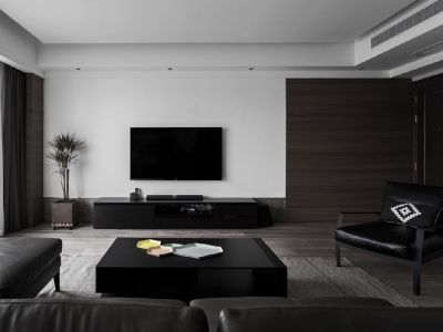 保利拉菲公馆-145㎡-现代风效果图