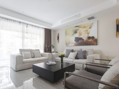 中冶逸璟公馆-141㎡-简约风效果图