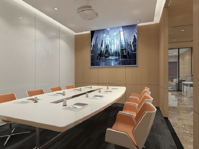 办公室-550㎡-现代风效果图