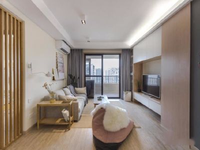 正北名苑北欧风格92平米三居室装修案例