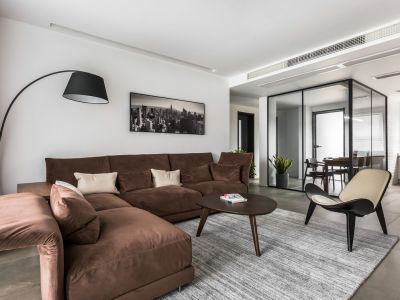 保利达翠堤湾-122㎡-现代风效果图