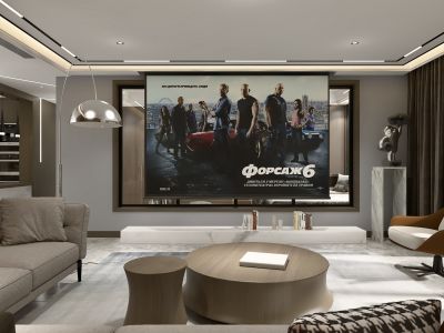 恒大林溪府147平米三居现代装修案例