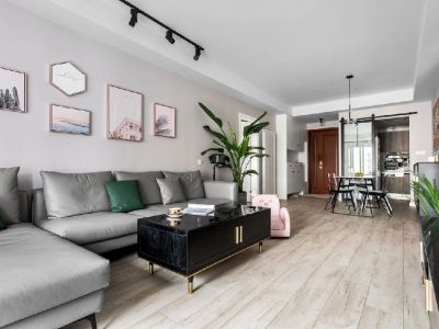 公元西-115㎡-现代风效果图