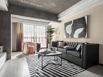 新建城-80㎡-混搭风效果图