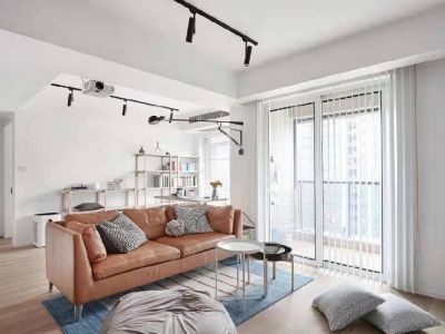 力高君誉滨江-89㎡-北欧风效果图