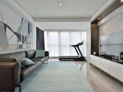 海伦广场-110㎡-现代风效果图