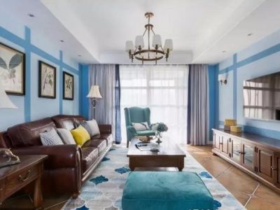 正祥·日照香园-96㎡-美式风效果图