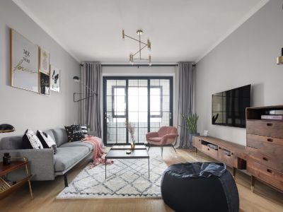 平潭·雍锦湾-122㎡-北欧风效果图