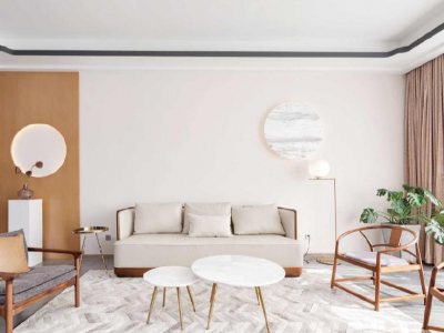 哈佛园-100㎡-现代风效果图