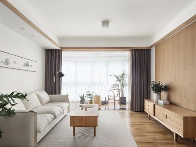 郡源悦城-108㎡-简约风效果图