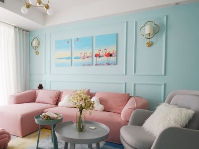 中海城瑞士郡-99㎡-北欧风效果图