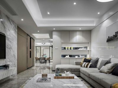 保利茉莉公馆-108㎡-现代风效果图