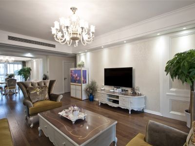 路劲御城二期-142㎡-欧式风效果图