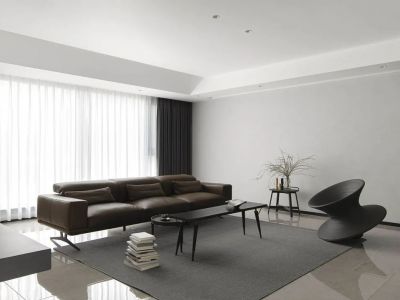 金地·云麓一号-140㎡-简约风效果图