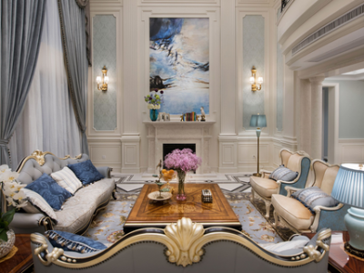 观园-164㎡-欧式风效果图