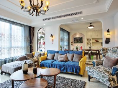 天际首府-165㎡-混搭风效果图