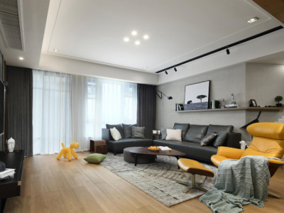 豪方东园-118㎡-现代风效果图