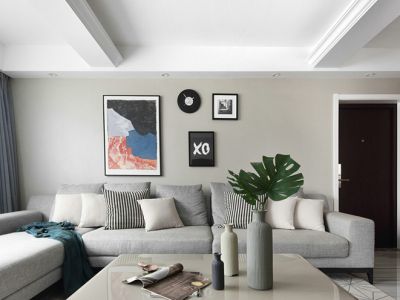 万科西华府-120㎡-美式风效果图